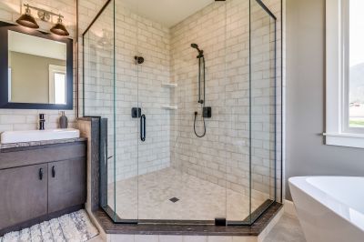 Stylish Glass Shower Enclosure